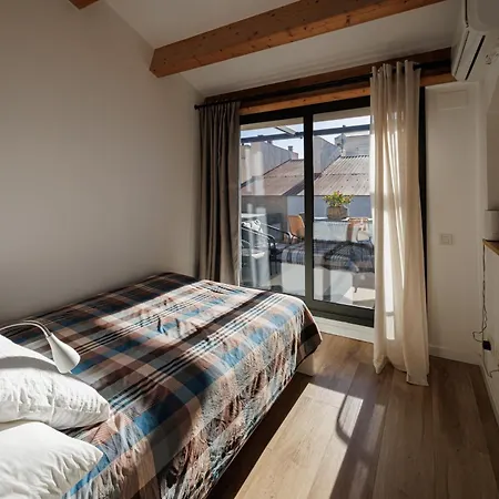 Atico Duplex Playa Area Barcelona Con Exterior Apartment *